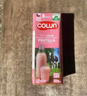 Leche de frutilla Colun 200 ml (unidad)